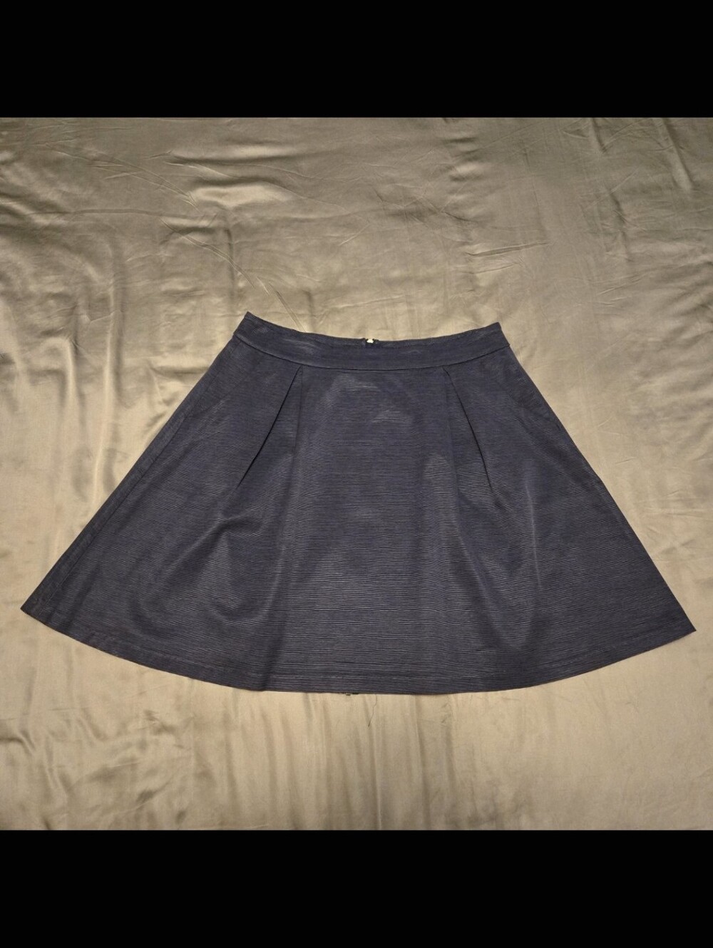 RW&CO. Dark Blue Skirt With Pockets - Size 12